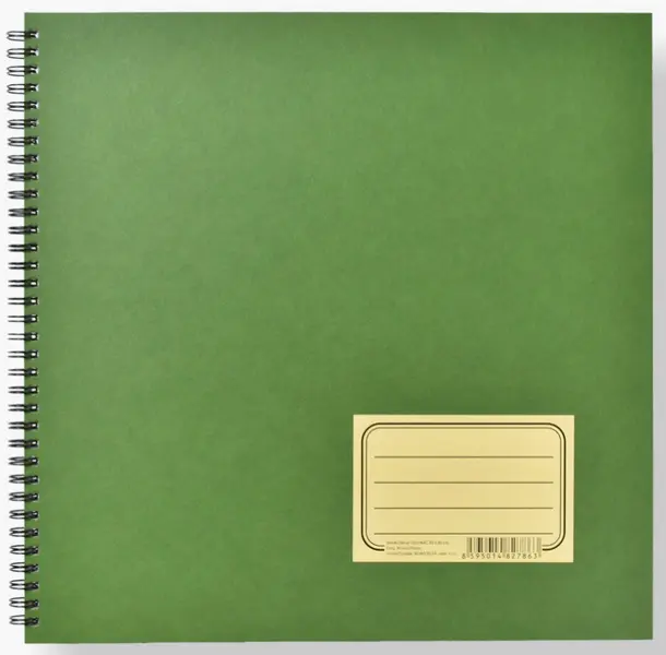 Skicák 18 x 18 cm Zelenáč 30 listů