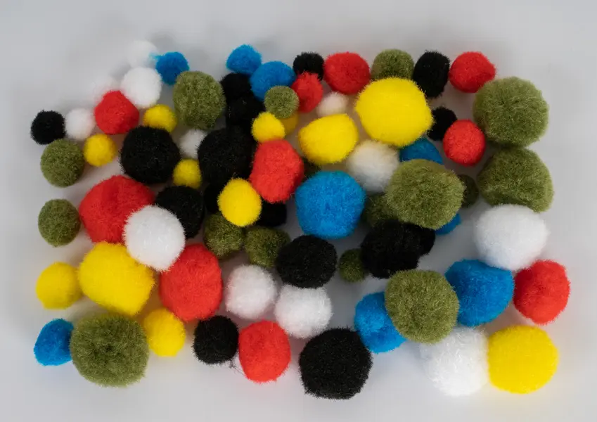 Bambulky akrylové mix Basic