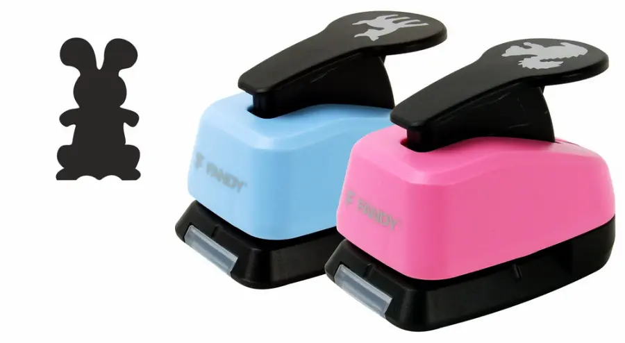 Děrovačka dekorační 25mm králík 096