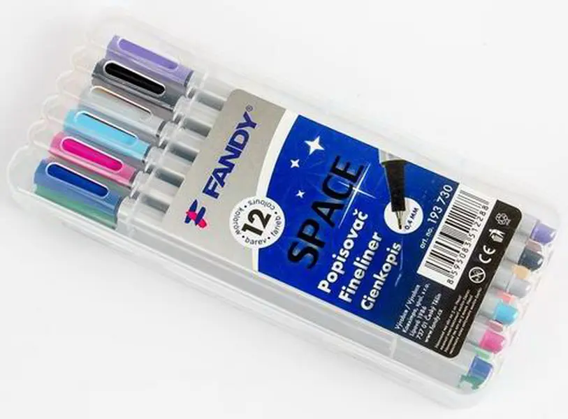 Popisovač Space 12 barev