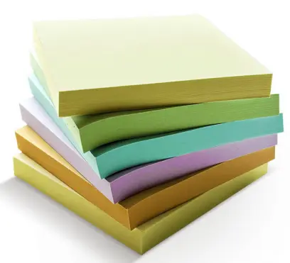 Blok samolepicí FSC 76 x 76 mm 6 x 100 ks pastelový mix