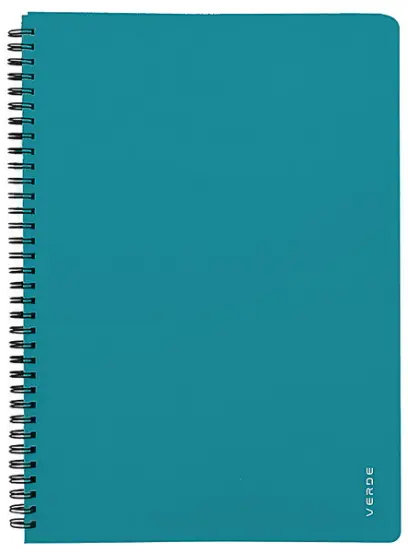 Blok spirálový A5 VERDE tyrkysový