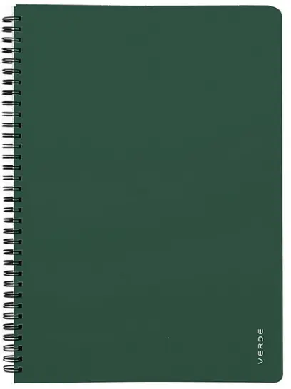 Blok spirálový VERDE A4 zelený
