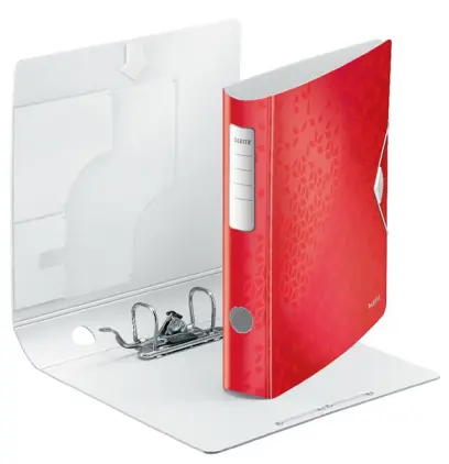 Pořadač mobilní Leitz 180° Active WOW červený 65mm