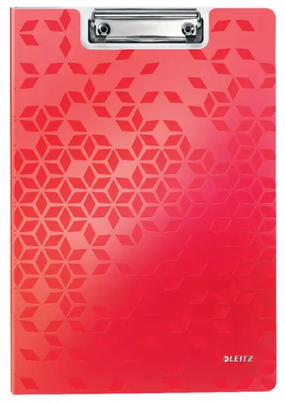 Deska s klipem A4 dvojitá Leitz WOW červená