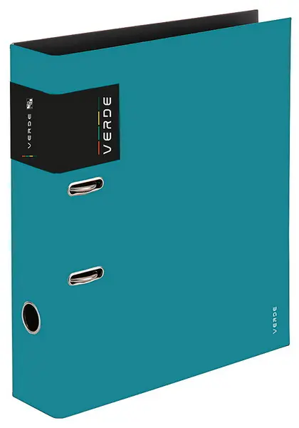 Pořadač pákový 70 mm VERDE tyrkysový