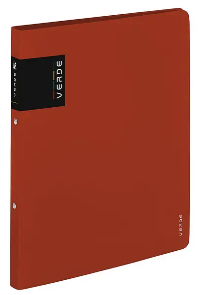 Pořadač 2 kroužkový 20 mm PP VERDE cihlový