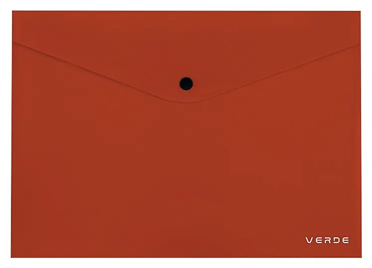 Obálka A5 s drukem VERDE cihlová