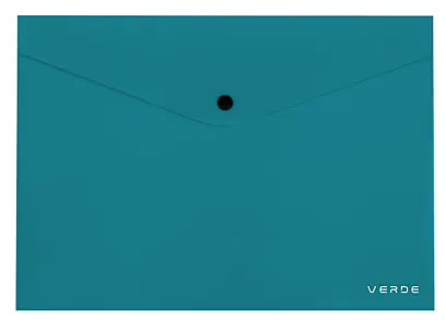 Obálka A5 s drukem VERDE tyrkysová