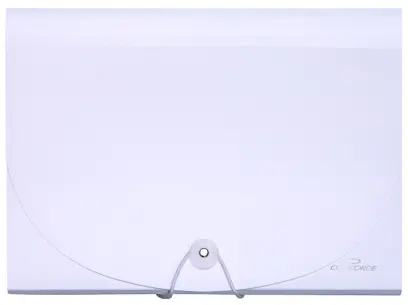 Organizér na dokumenty A4 Concorde s gumou 7 kapes bílý