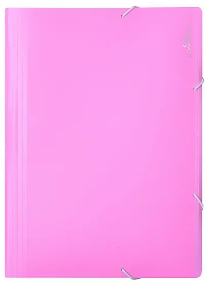 Organizér na dokumenty A4 Concorde s gumou 13 kapes pastelově růžový