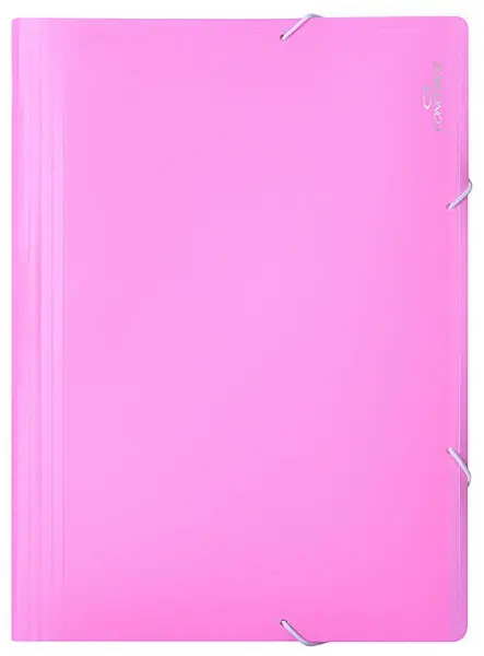 Organizér na dokumenty A4 Concorde s gumou 13 kapes pastelově růžový