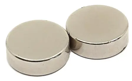 Magnety super silné válec 15x5mm 2ks