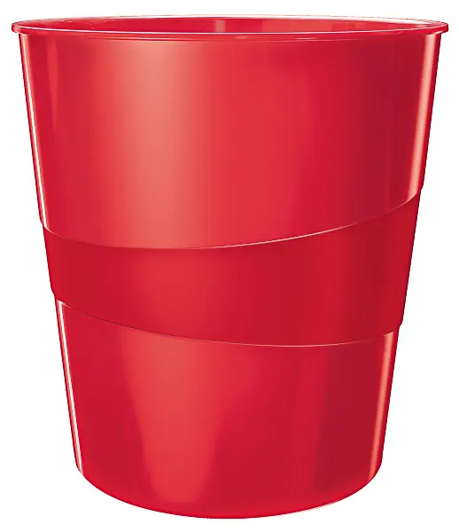 Koš odpadkový Leitz Wow červený