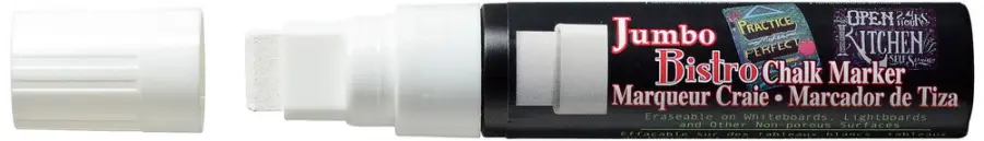 Popisovač křídový Marvy 481S-W bílý Jumbo