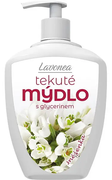 Mýdlo tekuté Lavonea sněženka 500 ml