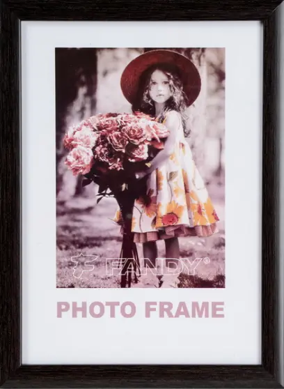 Fotorámeček Notte 10x15 4 tmavě hnědý