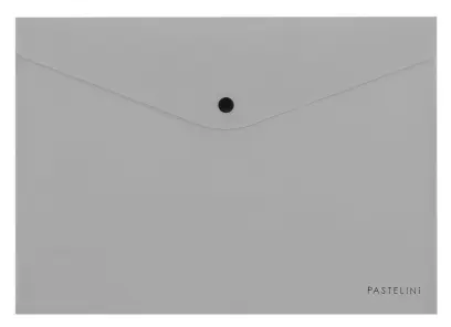Obálka A4 s drukem Pastelini šedá
