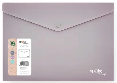 Obálka A5 s drukem ReLeaf PP SoftTouch fialová