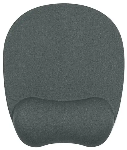 Podložka pod myš, ergonomická, paměťová pěna, šedá, Powerton