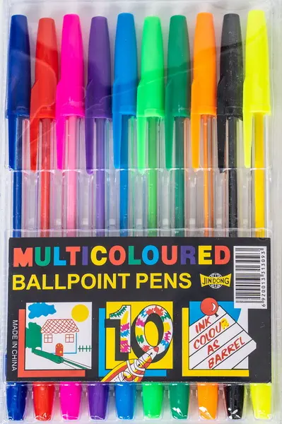 Pero kuličkové Stick 10 barev