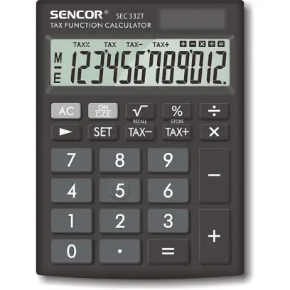 Kalkulátor SEC 332 T