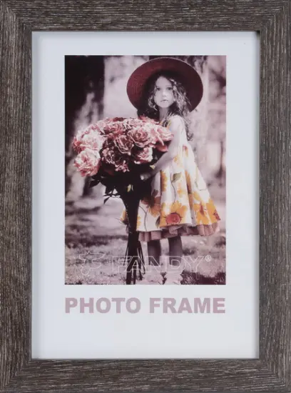 Fotorámeček Narvik 15x21 2 šedohnědý