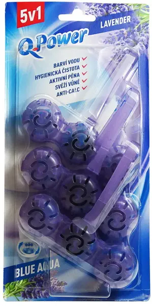 WC blok Q Power Blue Lavender 3ks