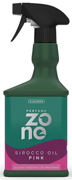 Osvěžovač vzduchu Cleamen olejový Sirocco růžový 550ml