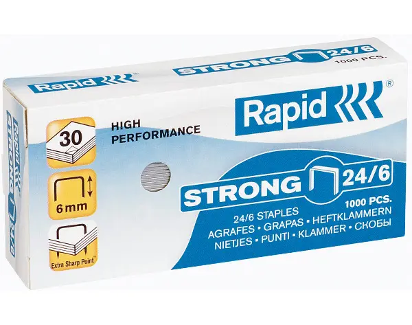 Spojovače 24/6 Rapid 1000 ks