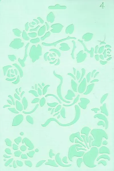 Šablona Silhouette 09 Blooms