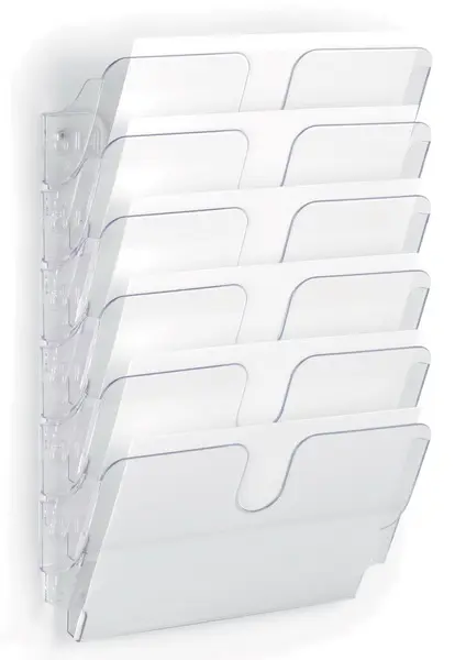 Odkladač prezentační A4 na šířku čirý 6 ks