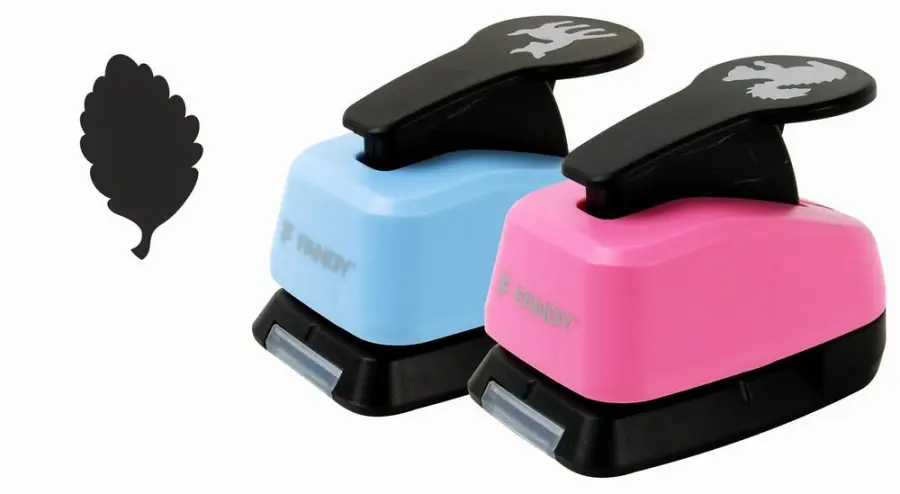 Děrovačka dekorační 25mm list 013