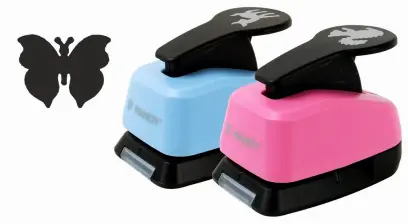 Děrovačka dekorační 25mm motýl 238