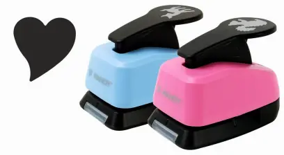 Děrovačka dekorační 25mm srdce 257