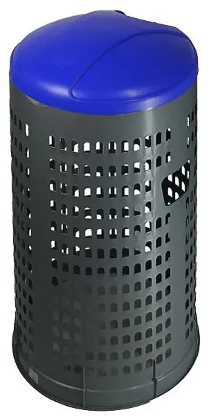 Koš na odpadkové pytle Ekolina modrý