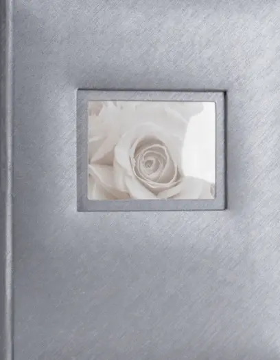 Fotoalbum KD-46300/2SW Love stříbrné PL