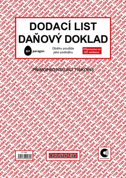 Dodací listy A4 SP