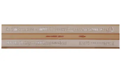 Šablona 7 mm technická popisovací