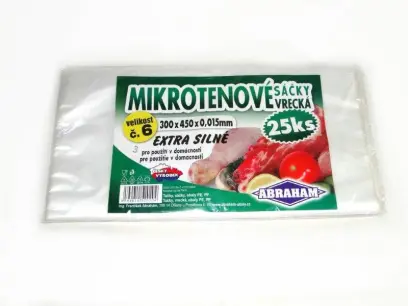 Sáček mikrotenový 300x450 mm 15 mic. 25 ks