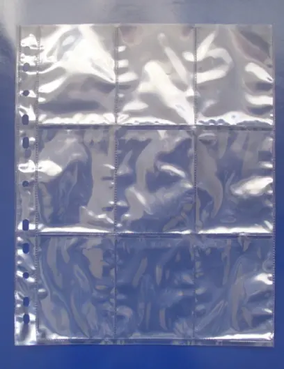 Obal Euro A4 na karty 9 okének 7 x 9 cm 100 ks