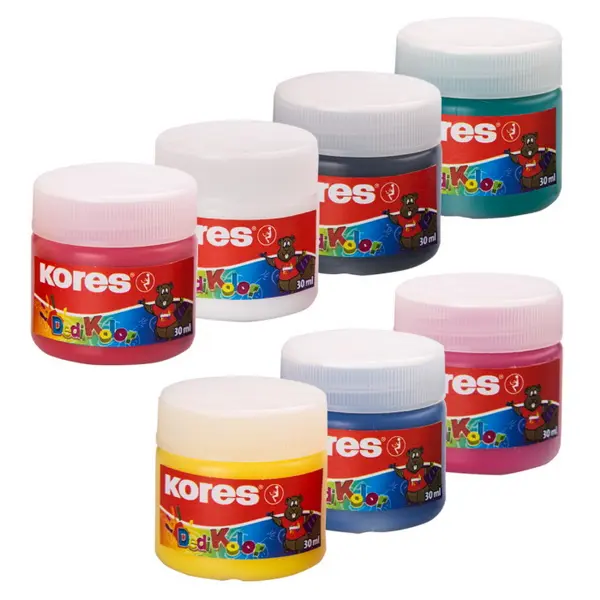 Barvy prstové 7 barev 30 ml