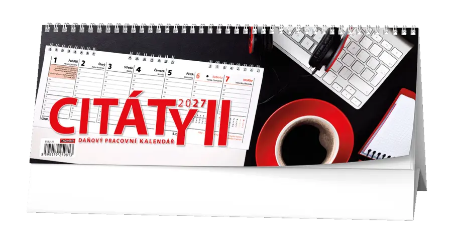 Kalendář stolní pracovní CITÁTY II
