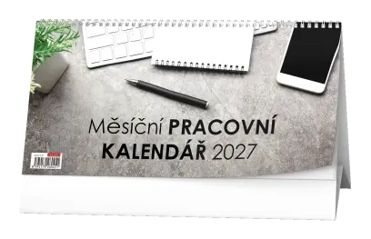 Kalendář stolní měsíční pracovní