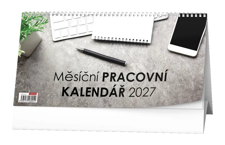 Kalendář stolní měsíční pracovní