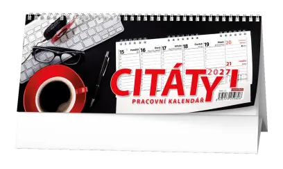 Kalendář stolní pracovní CITÁTY I