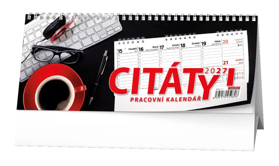 Kalendář stolní pracovní CITÁTY I