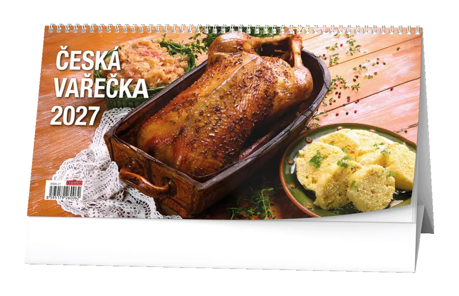 Kalendář stolní Česká vařečka