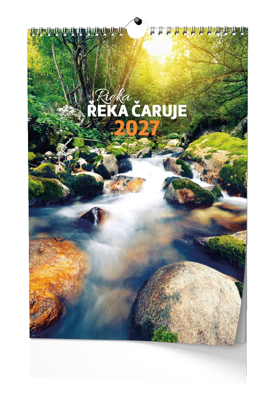 Kalendář nástěnný Řeka čaruje - A3