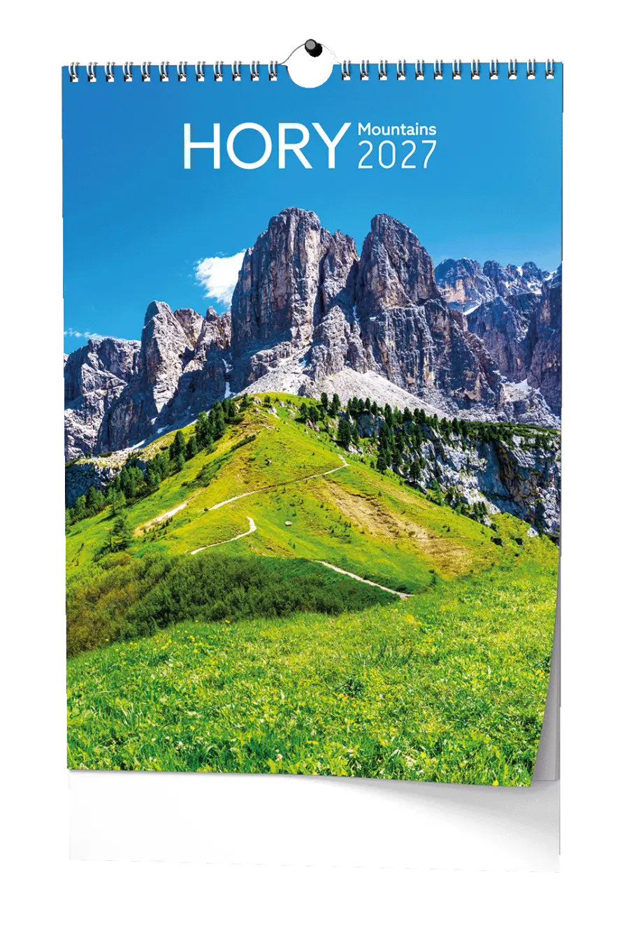Kalendář nástěnný Hory - A3